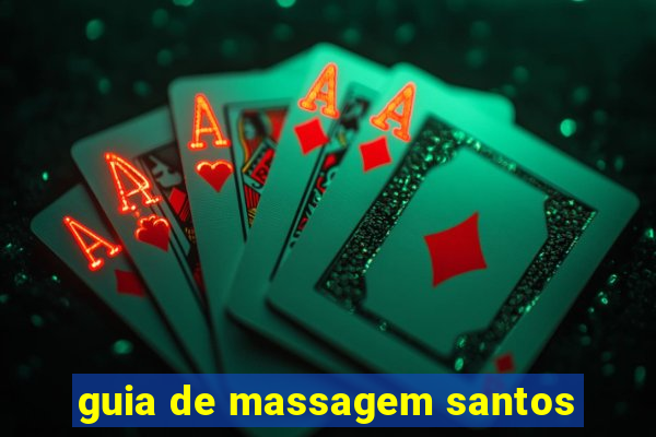 guia de massagem santos